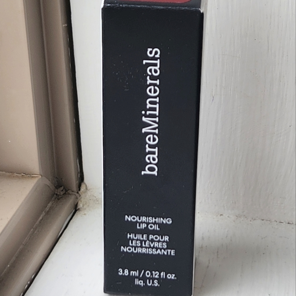 💄HP💄NIB BARE MINERALS NOURISHING LIP OIL SPARK - Picture 12 of 16